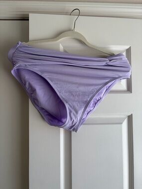 Lilly Pulitzer Lilac High-Waist Bikini Bottoms